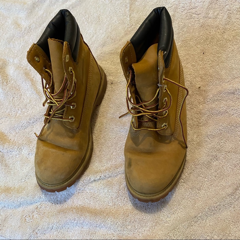 Timberland Steel-toe Work Boots - Wheat Nubuck